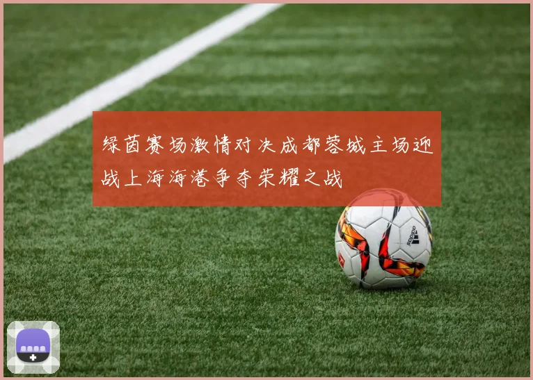 绿茵赛场激情对决成都蓉城主场迎战上海海港争夺荣耀之战